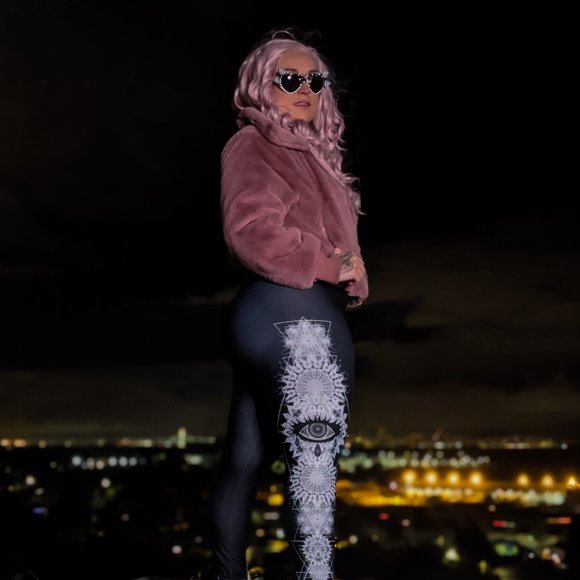 Plush Retro Zip Up Fur Jacket Bomber - Picture 5 of 6